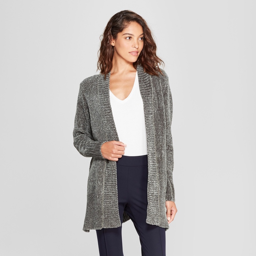 Oversized Chenille Cardy